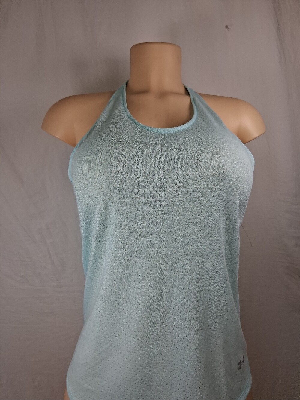 Under Armour Light Blue Performance Halter Tank - Picture 13 of 17